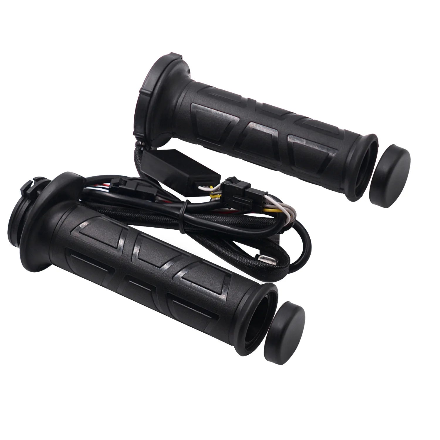 Heated Motorcycle Handlebar Grips 22mm – Universal with Adjustable Temperature