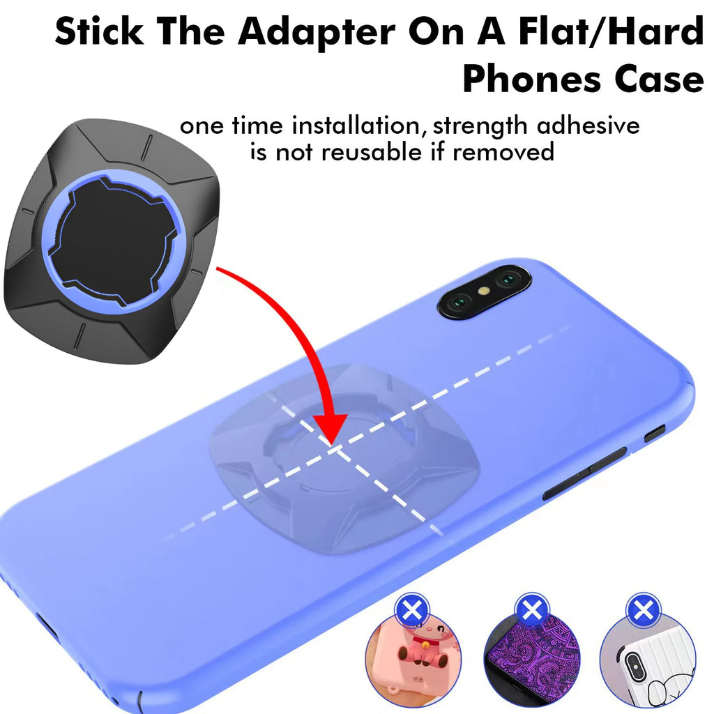 360° Motorcycle Phone Mount – Universal Handlebar Holder
