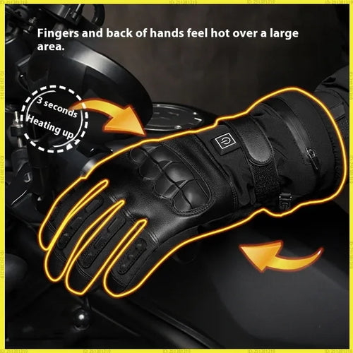 Heated Motorcycle Gloves – Tactical